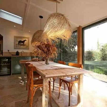 Cottage Normand Avec Sa Grande Piscine Chauffee Toute L Annee Sur Parc Arbore Et Clos En Plein Coeur De La Campagne Adapte Aux Kids Et Dog Friendly Saint-Antonin-de-Sommaire Dış mekan fotoğraf
