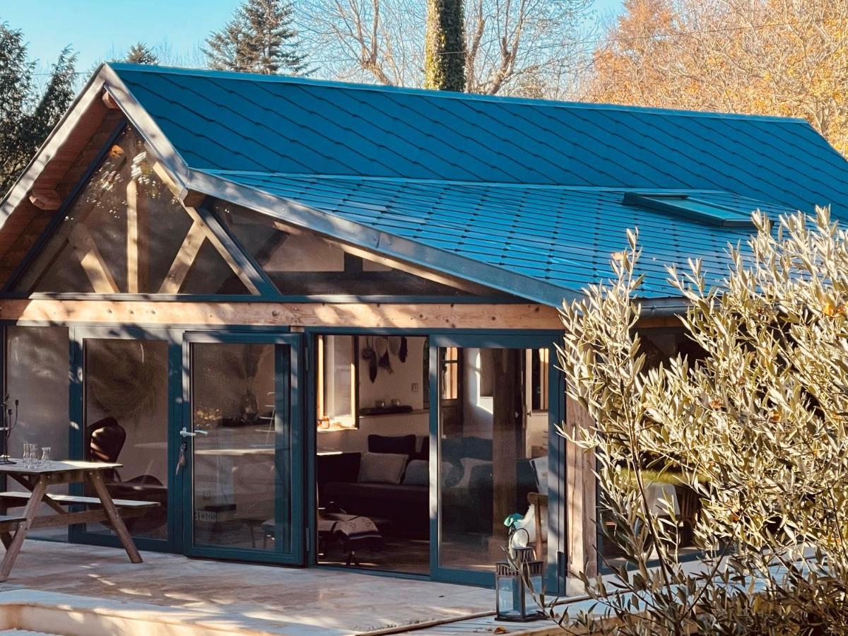 Cottage Normand Avec Sa Grande Piscine Chauffee Toute L Annee Sur Parc Arbore Et Clos En Plein Coeur De La Campagne Adapte Aux Kids Et Dog Friendly Saint-Antonin-de-Sommaire Dış mekan fotoğraf