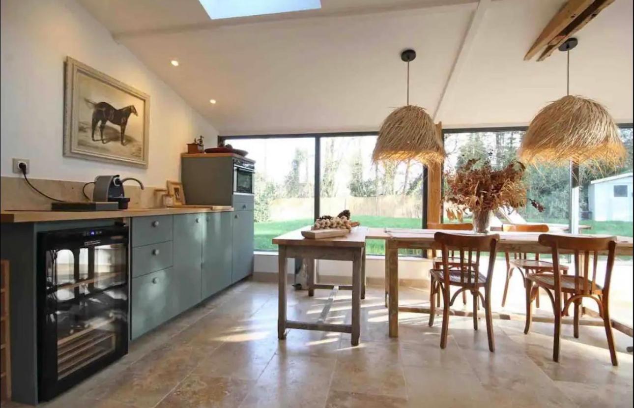 Cottage Normand Avec Sa Grande Piscine Chauffee Toute L Annee Sur Parc Arbore Et Clos En Plein Coeur De La Campagne Adapte Aux Kids Et Dog Friendly Saint-Antonin-de-Sommaire Dış mekan fotoğraf